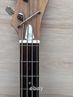 Vintage MIJ Short-Scale Bass Guitar 22 Frets Sunburst Teisco/Kawai Style