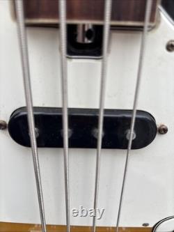 Vintage MIJ Short-Scale Bass Guitar 22 Frets Sunburst Teisco/Kawai Style