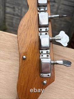 Vintage MIJ Short-Scale Bass Guitar 22 Frets Sunburst Teisco/Kawai Style