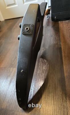 Vintage Metal Axxe Bass Guitar in Satin Black