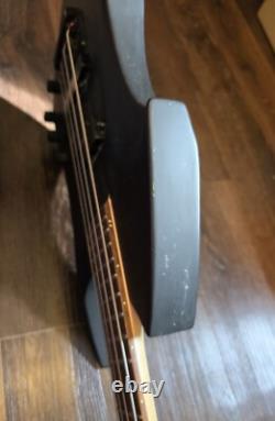 Vintage Metal Axxe Bass Guitar in Satin Black