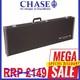 Vintage Premium Electric Bass Guitar Hard Shell Wood Case Black By Joe Doe