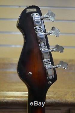 Vintage Sekova 4 String Electric Bass Guitar Free Shipping