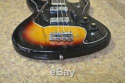 Vintage Sekova 4 String Electric Bass Guitar Free Shipping