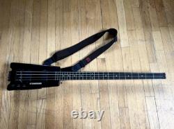 Vintage Steinberger XL2 bass guitar 1988 pre-CBS, very rare, hip-spinner-strap