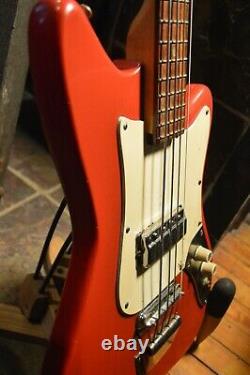 Vintage Teisco Kawai Heit Short Scale Bass Guitar Japan with case VIDEO