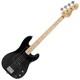 Vintage V30 Maple 7/8 Size Coaster Series Bass Guitar Boulevard Black