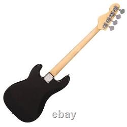 Vintage V40 Coaster Series Bass Guitar Boulevard Black