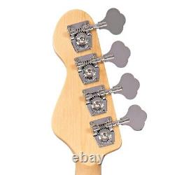 Vintage V40 Coaster Series Bass Guitar Boulevard Black