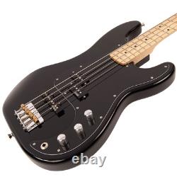 Vintage V42 ReIssued Bass Guitar Boulevard Black