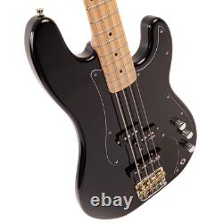 Vintage V42 ReIssued Bass Guitar Boulevard Black