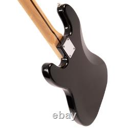 Vintage V42 ReIssued Bass Guitar Boulevard Black