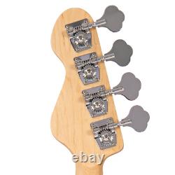 Vintage V49 Coaster Series Bass Guitar Boulevard Black