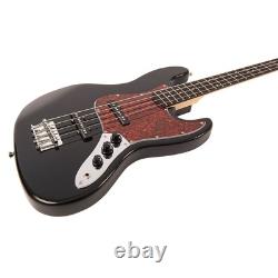 Vintage V49 Coaster Series Bass Guitar Boulevard Black