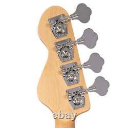 Vintage V49 Coaster Series Bass Guitar Pack 3 Tone Sunburst
