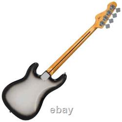 Vintage V4 ReIssued Bass Guitar Silverburst