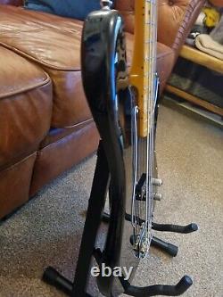 Vintage V4 Tony Butler Signature Bass Guitar Black V4MTB