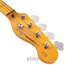 Vintage V51 ReIssued Bass Guitar Vintage Blonde