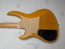 Vintage V80 Bass Guitar Golden Amber Roll Control Wilkinson 2014
