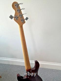 Vintage V96 ReIssued 5-String Active Bass Flamed Sunburst V965SB