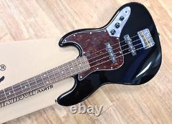 Vintage VJ74BLK Gloss Black Bass Guitar
