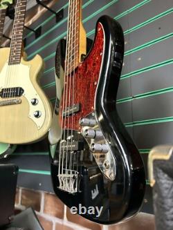 Vintage VJ74 Gloss Black Electric Bass