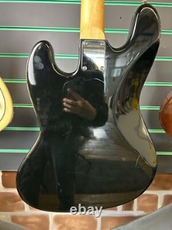 Vintage VJ74 Gloss Black Electric Bass