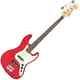 Vintage Vj74 Reissued Bass Guitar Candy Apple Red