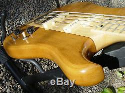 Vintage Vox Custom 3002 Electric Bass Guitar Through Neck 1980's MIJ RARE