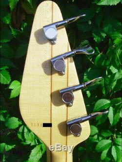 Vintage Vox Custom 3002 Electric Bass Guitar Through Neck 1980's MIJ RARE