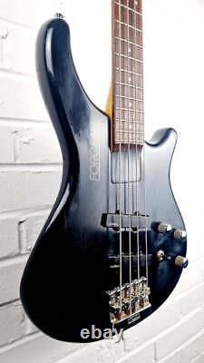 WASHBURN FORCE ABT 80s 4 STRING BLACK BASS GUITAR