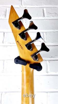 WASHBURN FORCE ABT 80s 4 STRING BLACK BASS GUITAR