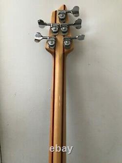 Wal 5 String Mk 2 Fretted Bass 1989 with Wal case, serial number W3304