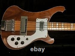 Walnut Neck Through Bass Guitar 34 inch scale 20 frets