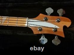 Walnut Neck Through Bass Guitar 34 inch scale 20 frets