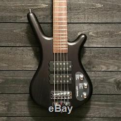 Warwick Corvette $$ 5-String Black Electric Bass Guitar