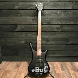 Warwick Corvette $$ 5-String Black Electric Bass Guitar