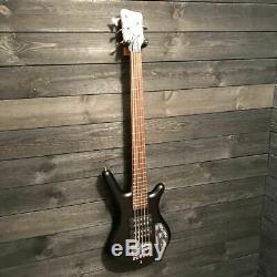 Warwick Corvette $$ 5-String Black Electric Bass Guitar