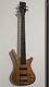 Warwick Corvette 5 String Bass Guitar 1998 German Made Ash Wenge Neck Hard Case