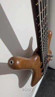 Warwick Corvette 5 string bass guitar 1998 German Made Ash Wenge Neck Hard Case