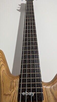 Warwick Corvette 5 string bass guitar 1998 German Made Ash Wenge Neck Hard Case