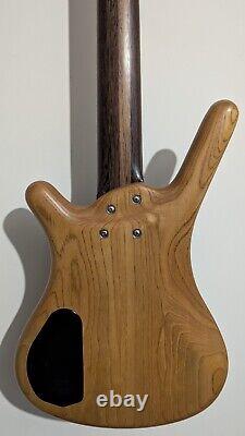 Warwick Corvette 5 string bass guitar 1998 German Made Ash Wenge Neck Hard Case