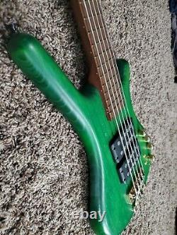 Warwick Corvette Double $$ Buck 5 String Green Bass Guitar German