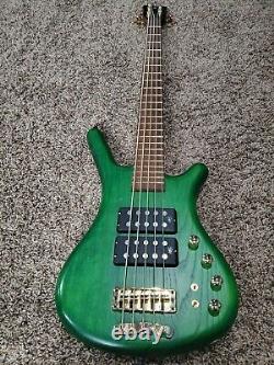 Warwick Corvette Double $$ Buck 5 String Green Bass Guitar German