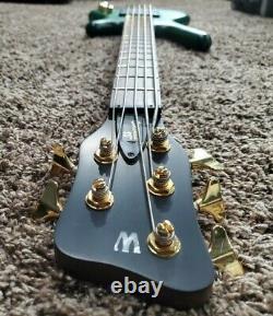 Warwick Corvette Double $$ Buck 5 String Green Bass Guitar German