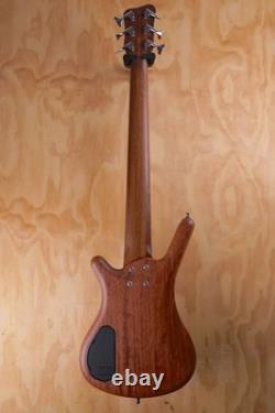 Warwick GPS Corvette Bubinga 6-String Electric Bass Guitar in Natural