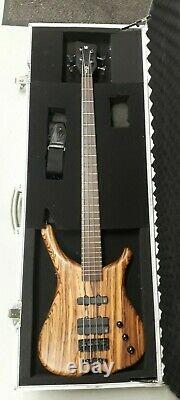 Warwick Infinity SN TCS Bass Guitar with Warwick hardcase 4 string RH