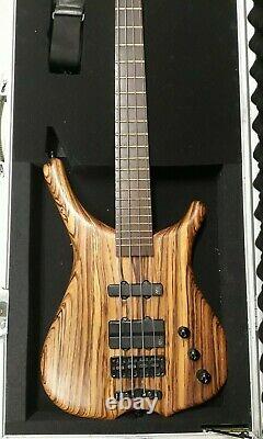 Warwick Infinity SN TCS Bass Guitar with Warwick hardcase 4 string RH