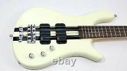 Warwick Rockbass Streamer Standard 4-String Bass, Racing White