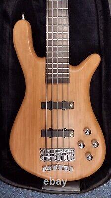 Warwick Streamer LX 5 string bass guitar German Teambuilt GPS